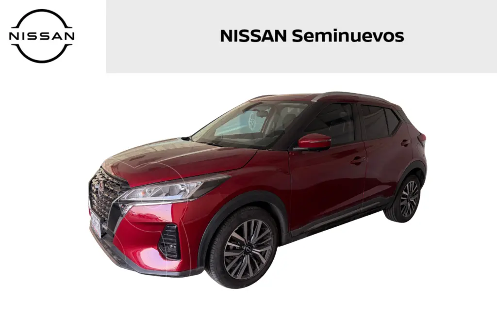 foto Nissan Kicks Exclusive Aut usado (2024) color Rojo precio $385,000