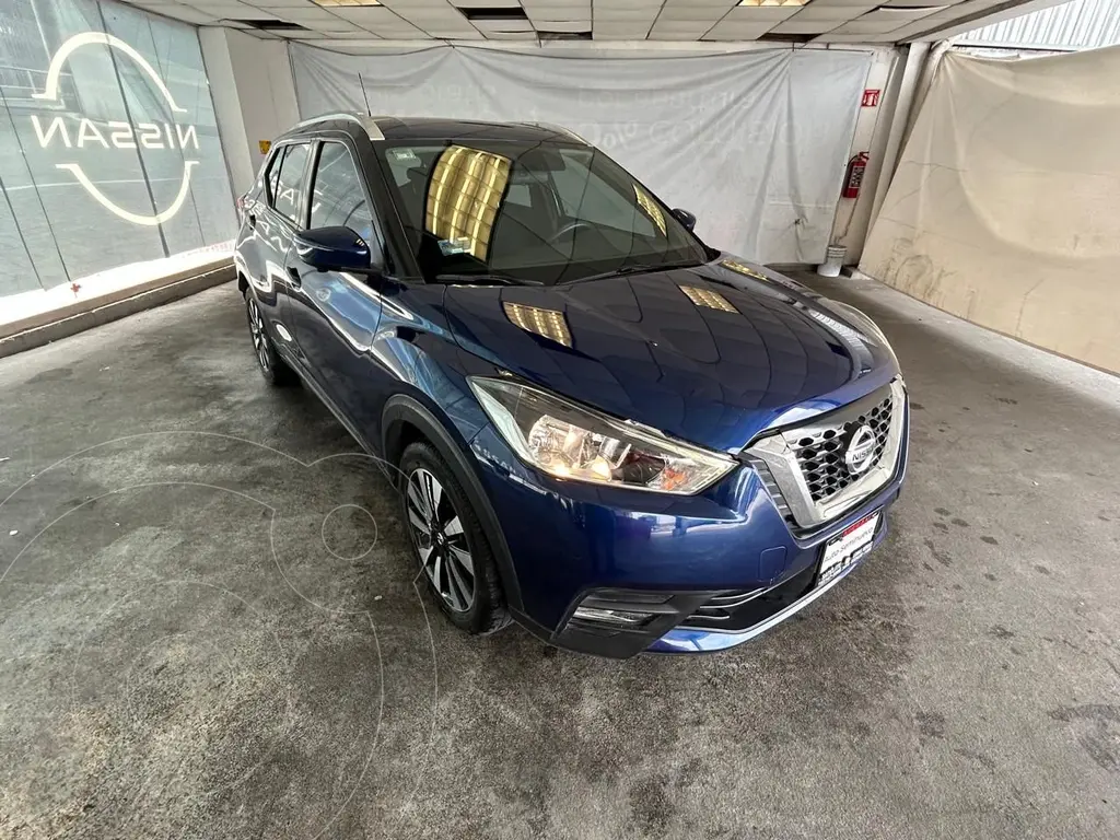 foto Nissan Kicks Exclusive Aut usado (2019) color Azul precio $249,800
