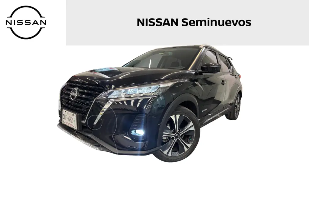 foto Nissan Kicks Exclusive Aut usado (2023) color Negro precio $386,000