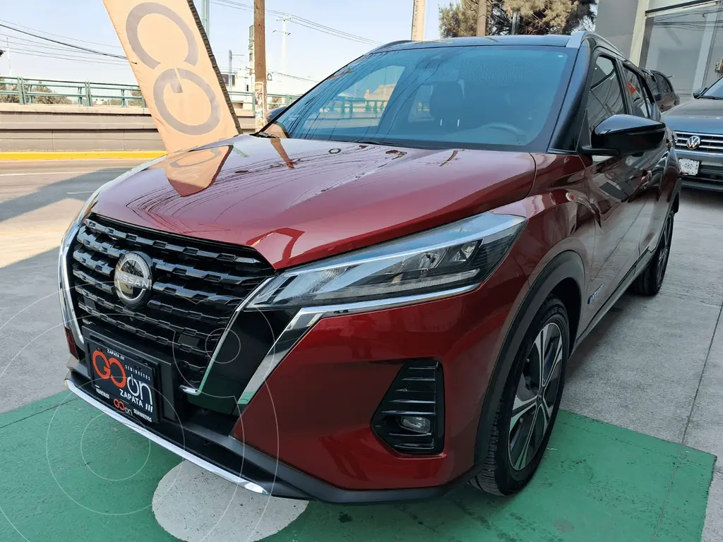 foto Nissan Kicks PLATINUM usado (2024) color NISKE ROJO METALICO BITONO precio $450,000