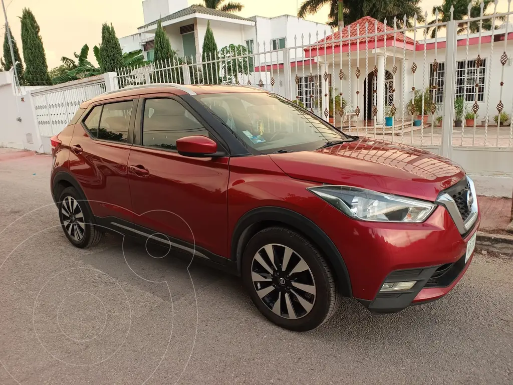 foto Nissan Kicks Exclusive Aut usado (2019) color Rojo Metalizado precio $269,000
