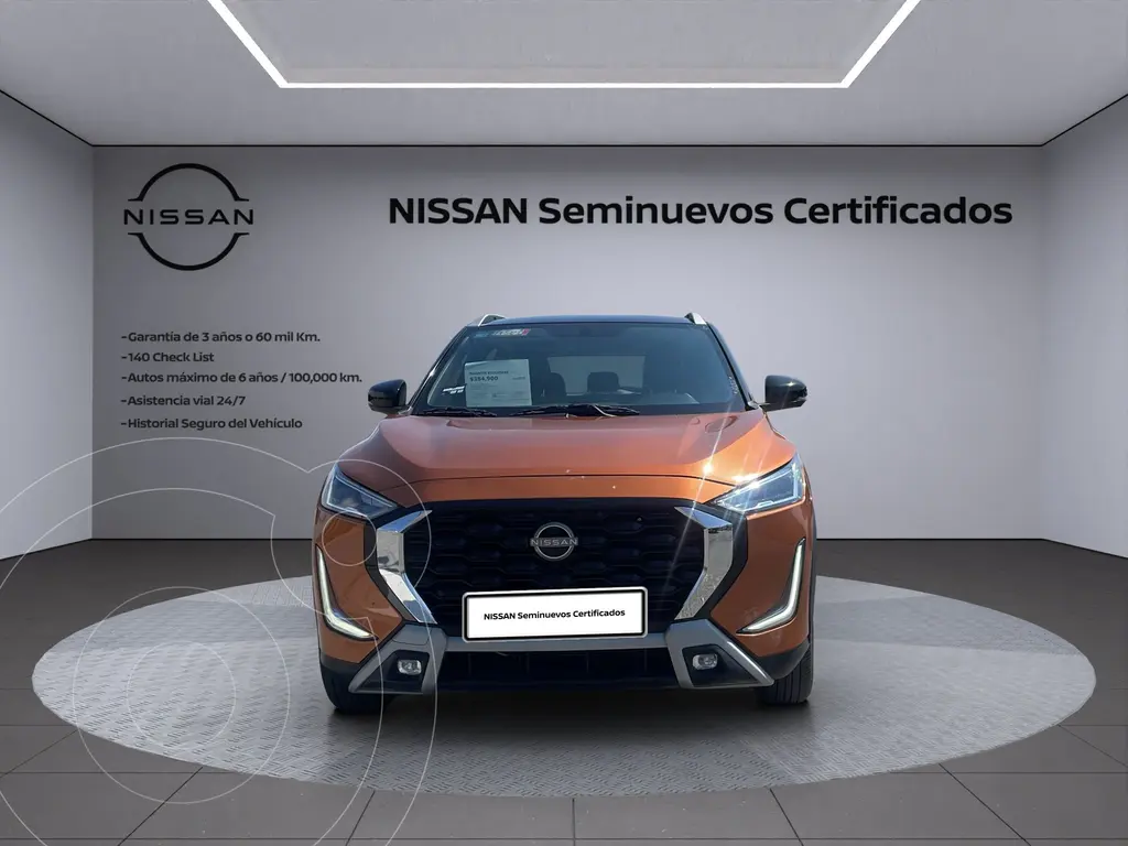 foto Nissan Magnite Exclusive usado (2025) color Naranja precio $384,900