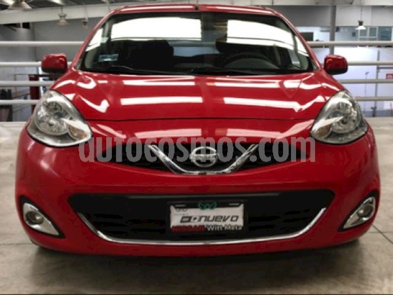 foto Nissan March 5p Advance L4/1.6 Aut usado (2016) color Rojo precio $140,000