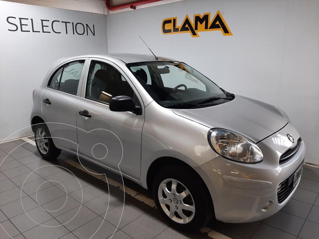 foto Nissan March Active usado (2016) color Gris Plata precio $1.100.000