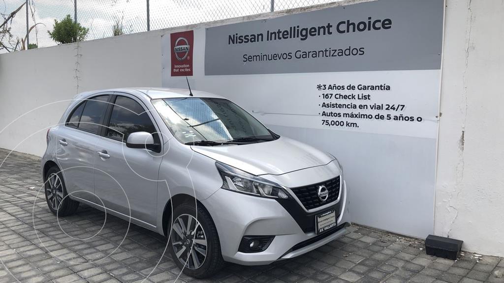 Nissan March Exclusive usado (2021) color Plata Dorado precio 272,900