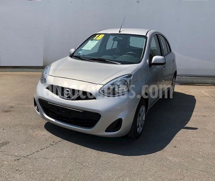 foto Nissan March Sense Aut usado (2018) color Plata precio $149,000