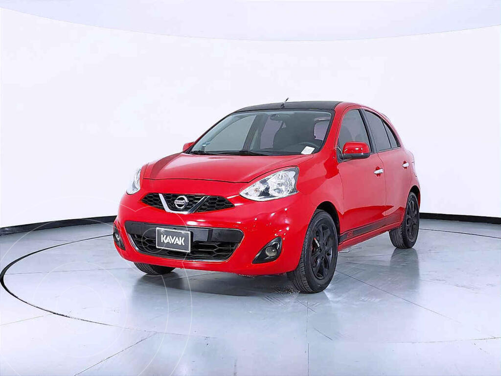 foto Nissan March Advance NAVI Aut usado (2017) color Rojo precio $188,999