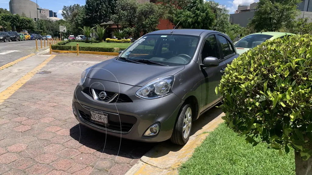 Nissan March Advance Aut usado (2018) color Gris precio $175,000