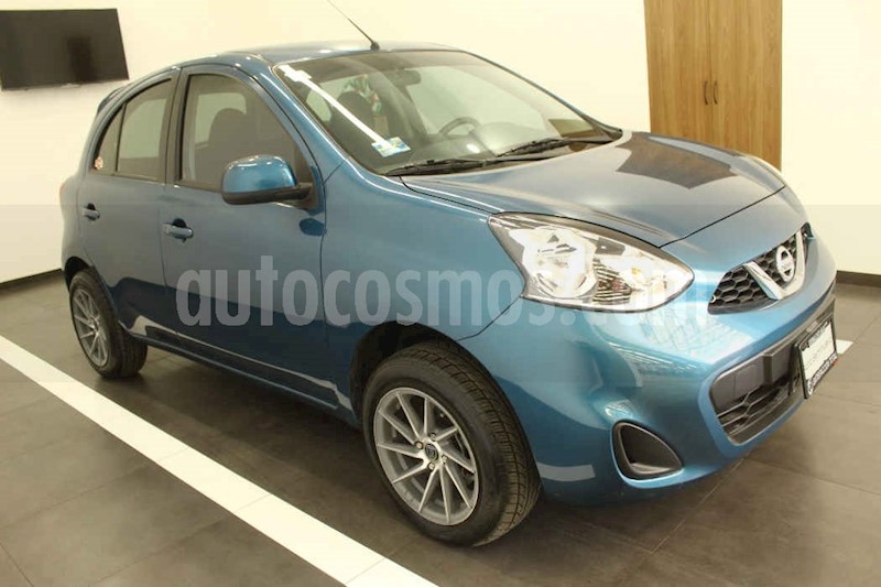 foto Nissan March 5p Sense L4/1.6 Man usado (2017) color Azul precio $160,000