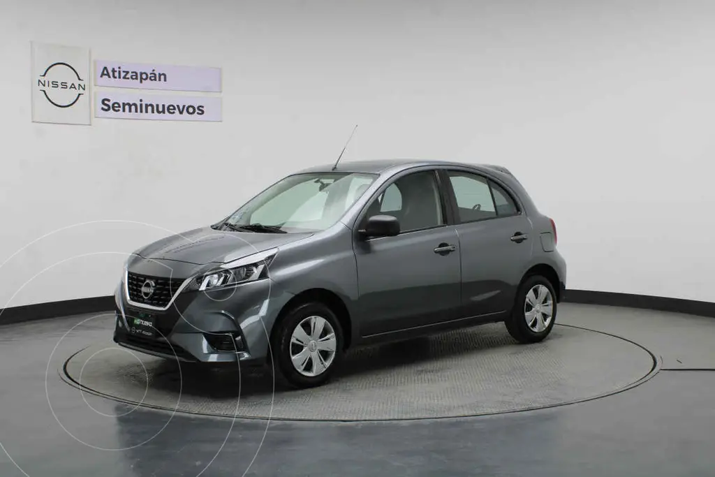 Nissan March Sense usado (2020) color Gris precio 225,000