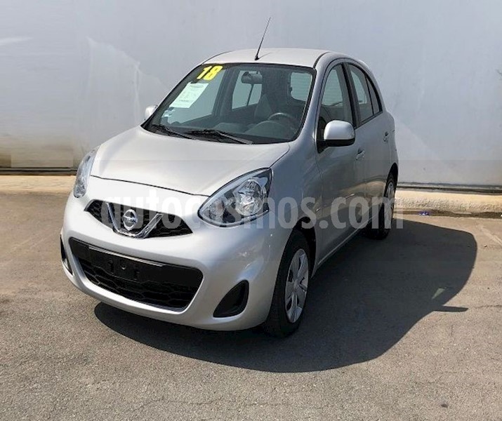 foto Nissan March Sense Aut usado (2018) color Plata precio $149,000
