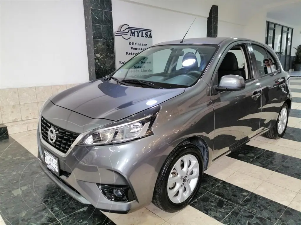 Nissan March ADVANCE T/A usado (2021) color Gris precio $225,000