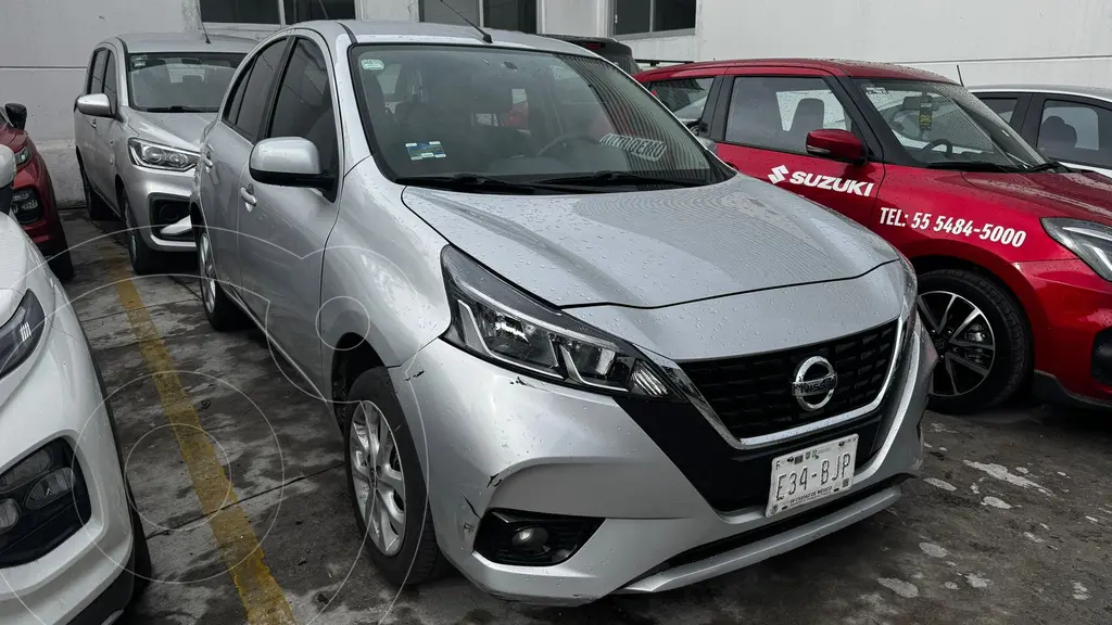 foto Nissan March Advance usado (2021) color Plata precio $220,000