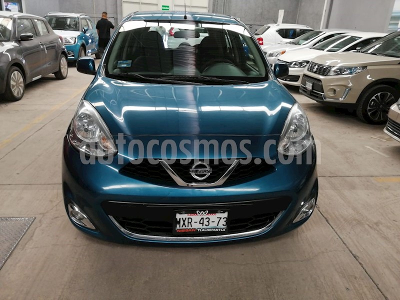foto Nissan March Advance usado (2016) color Azul Eléctrico precio $135,000