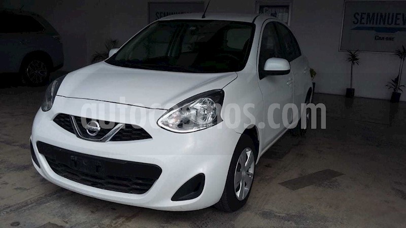 foto Nissan March Sense Aut usado (2016) color Blanco precio $155,000