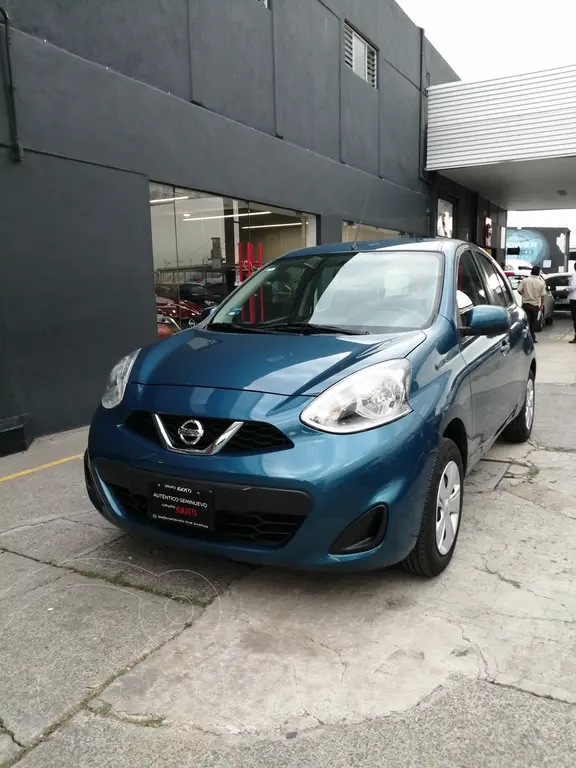 Nissan March Sense usado (2020) color Turquesa precio $225,000