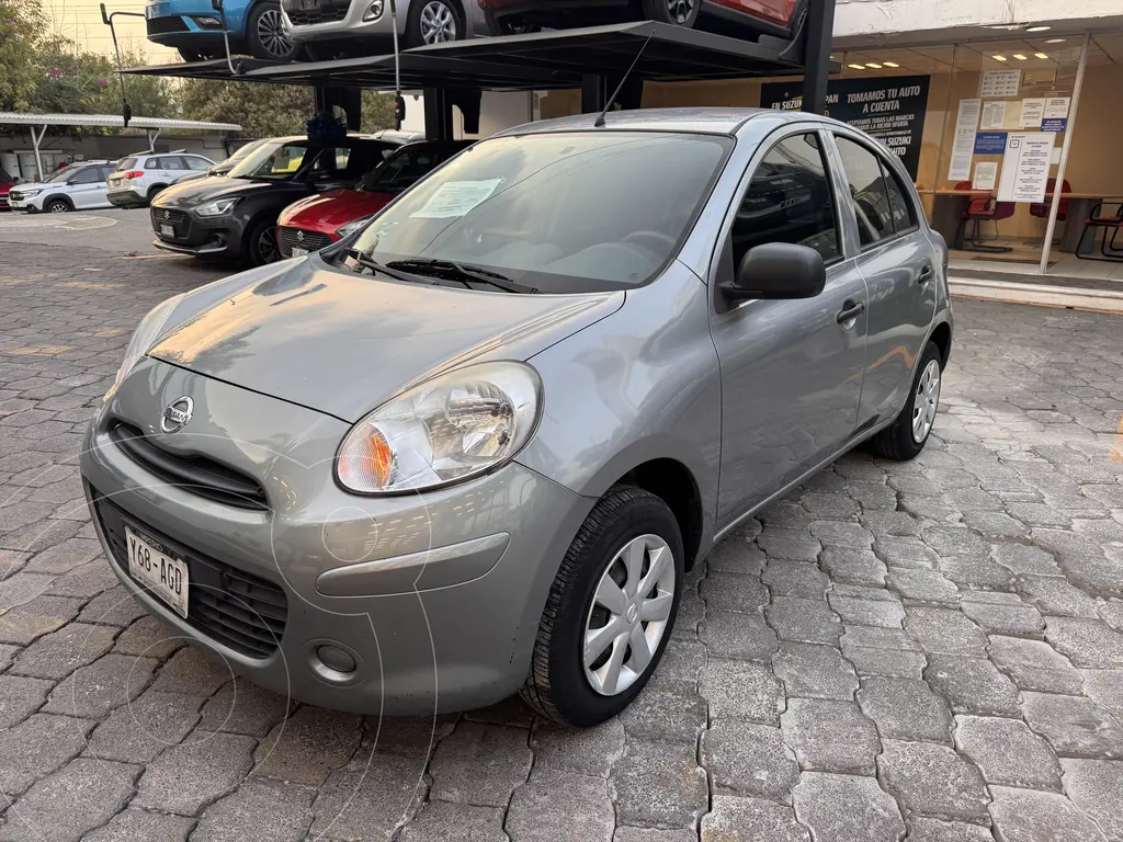 Nissan March Active usado (2016) color Gris precio $145,000