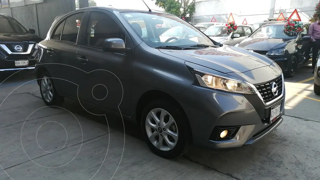 Nissan March Advance usado (2021) color Gris Oxford precio $249,800