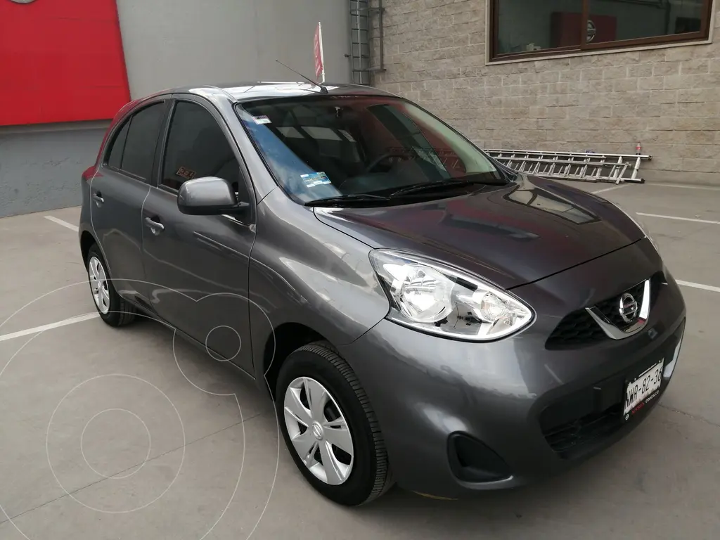 Nissan March Sense usado (2020) color Gris Oscuro precio $220,000