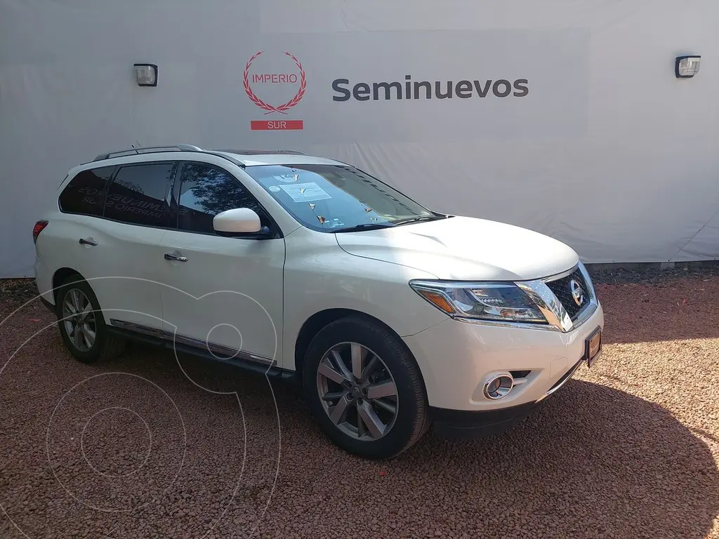 Nissan Pathfinder Exclusive Usado Color Blanco Precio