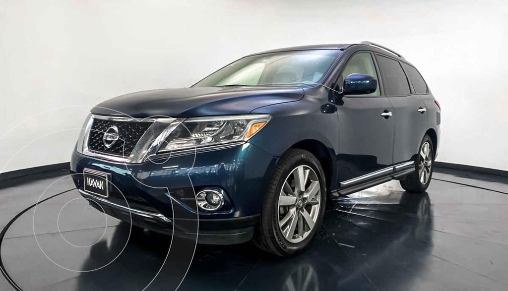 Nissan Pathfinder Exclusive usado (2015) color Azul precio 327,999