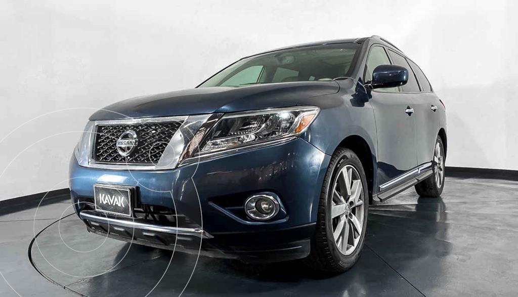 Nissan Pathfinder Exclusive usado (2015) color Azul precio 327,999