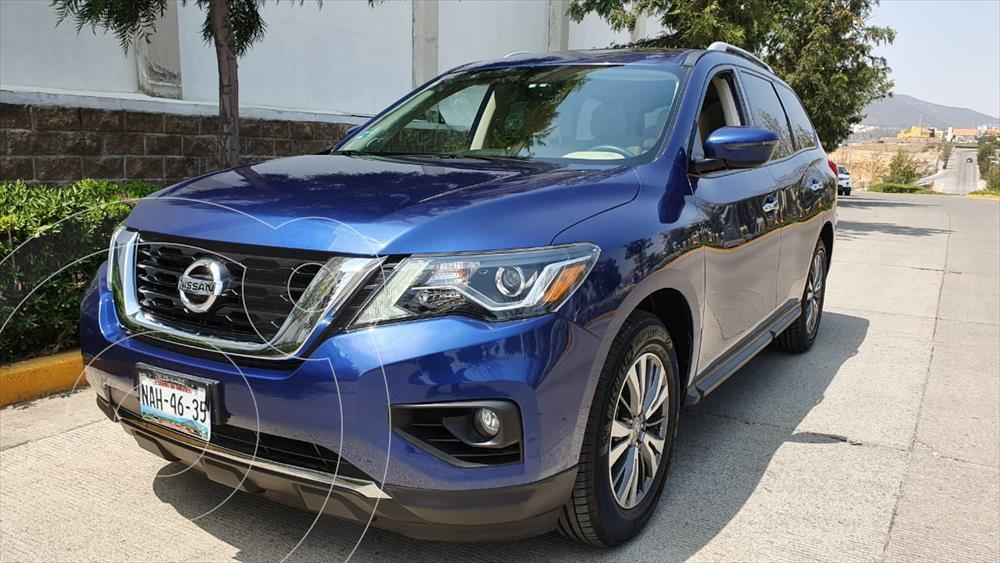 Nissan Pathfinder Advance usado (2017) color Azul precio 399,000