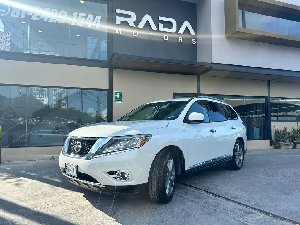 foto Nissan Pathfinder Exclusive usado (2016) color Blanco precio $285,000
