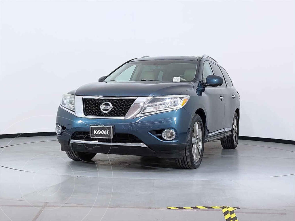 Nissan Pathfinder Exclusive usado (2014) color Azul precio 293,999