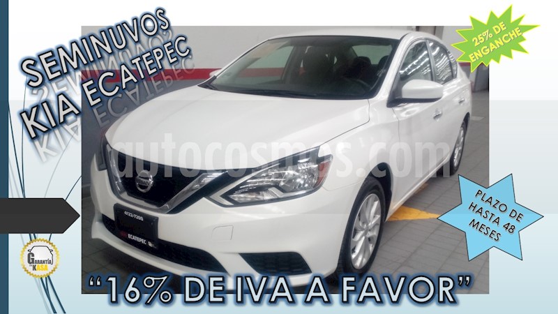 foto Nissan Sentra 4p Sense L4/1.8 Aut usado