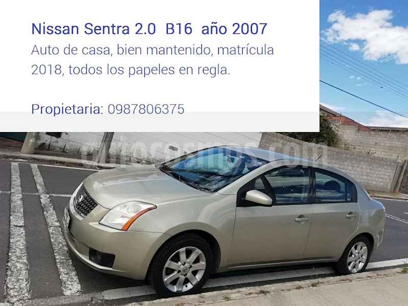 foto Nissan Sentra Advance usado
