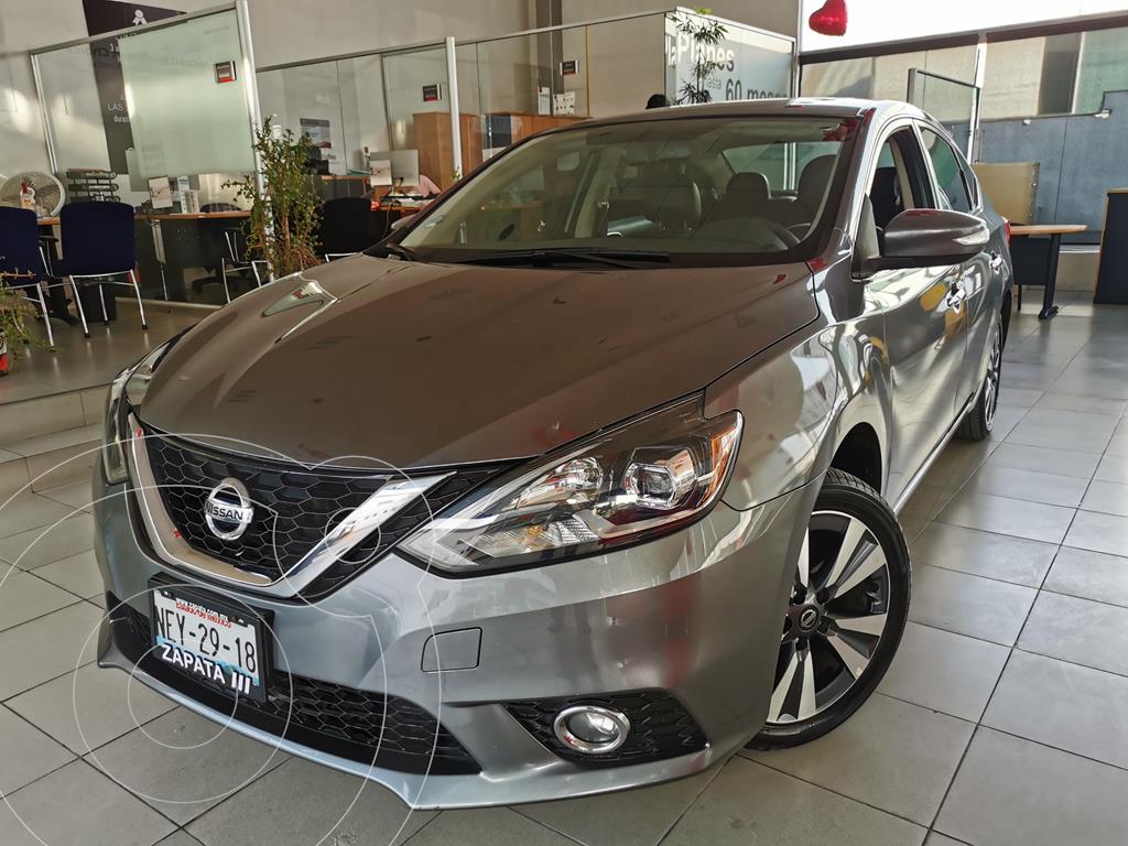 Nissan Sentra Exclusive Aut usado (2018) color Gris Oxford precio 325,000