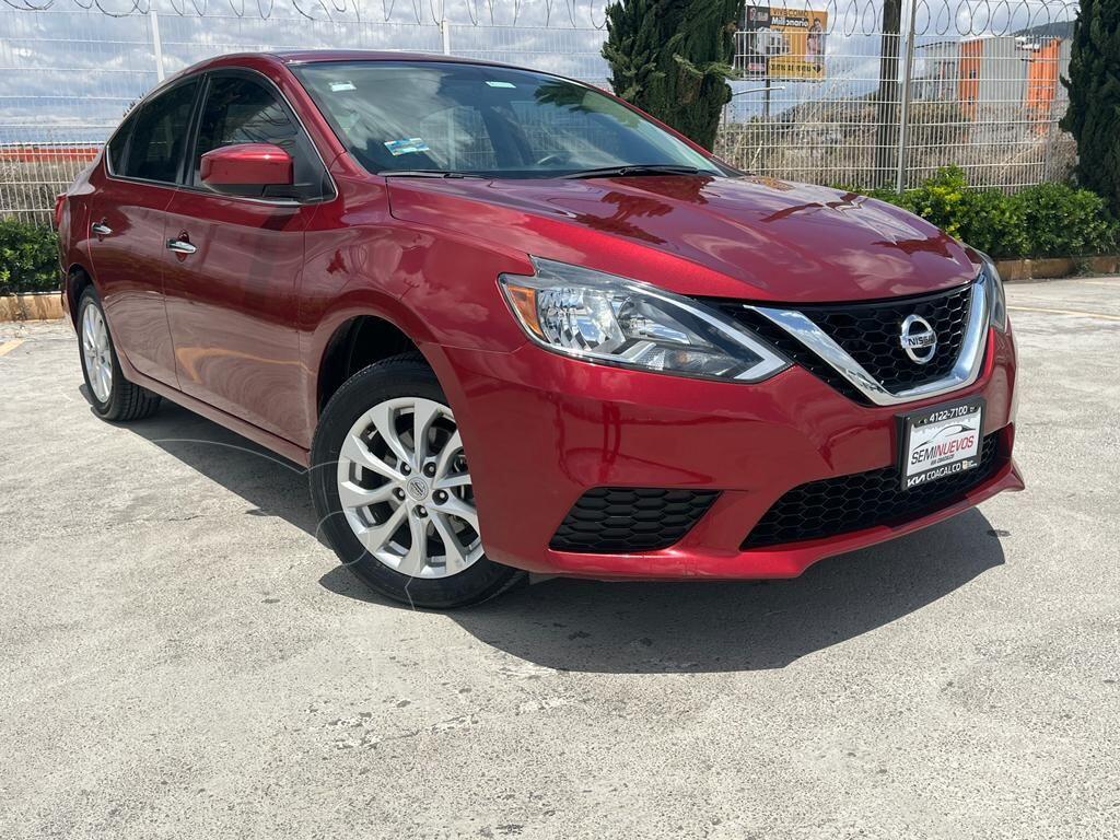 foto Nissan Sentra Sense usado (2019) color Rojo precio $269,800
