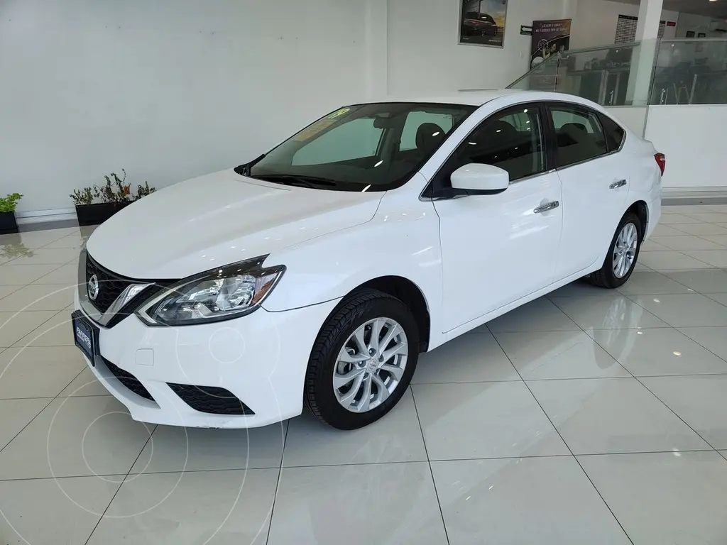 Nissan Sentra Sense usado (2019) color Blanco precio $295,000