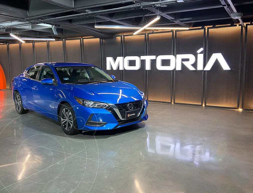 Sentra Azul Nissan Sentra Sense Aut usado (2023) color Azul precio $359,000