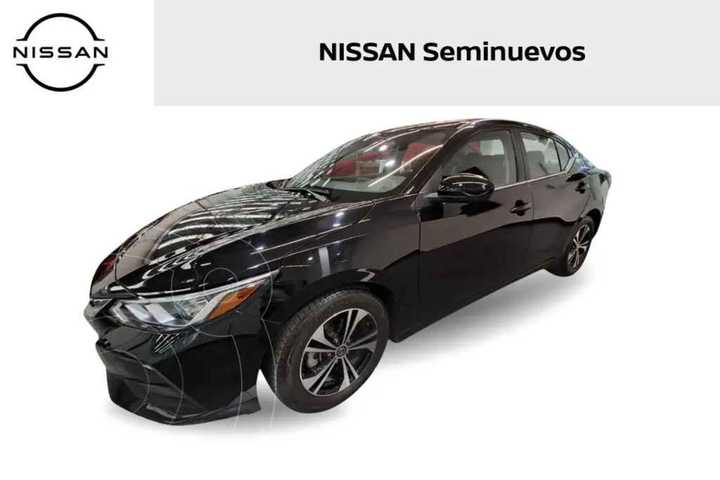 foto Nissan Sentra Sense usado (2023) color Negro precio $297,000