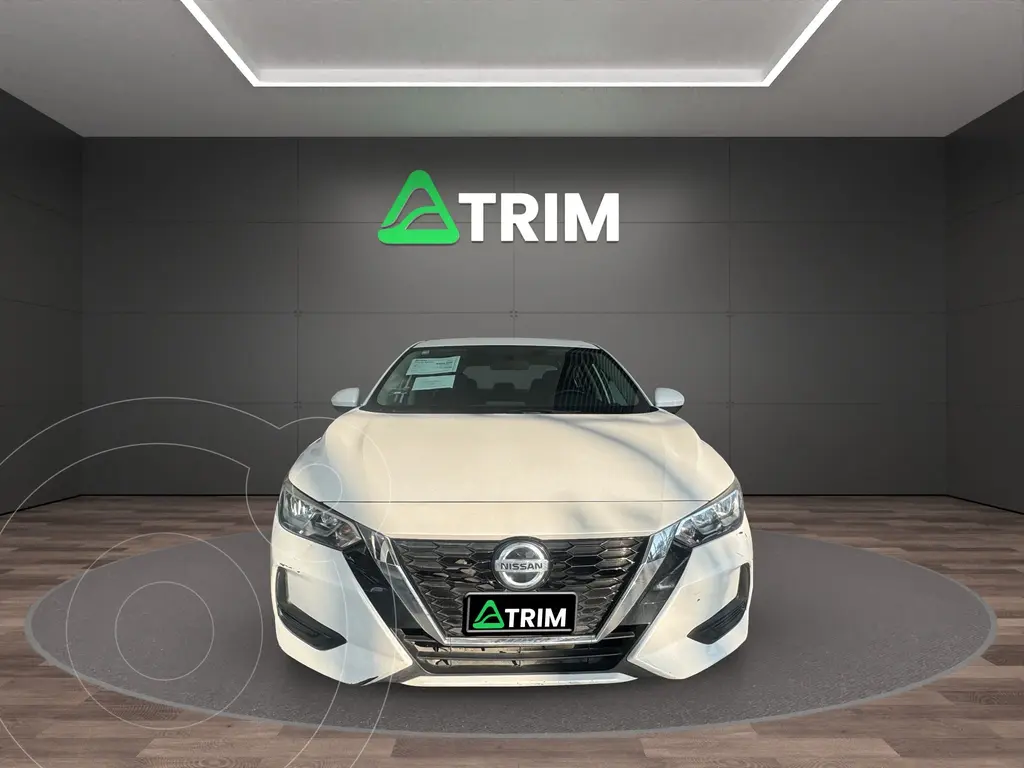 foto Nissan Sentra Sense Aut usado (2021) color Blanco precio $209,999