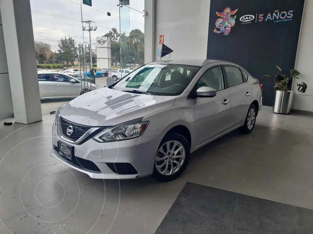 Nissan Sentra Sense usado (2019) color Plata precio $234,900