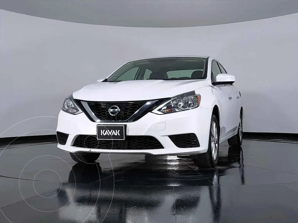 Nissan Sentra Sense usado (2019) color Blanco precio $266,999