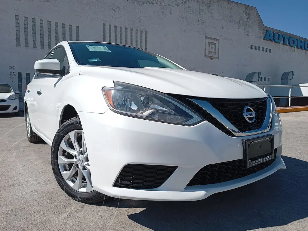 Nissan Sentra Sense usado (2019) color Blanco precio $239,800