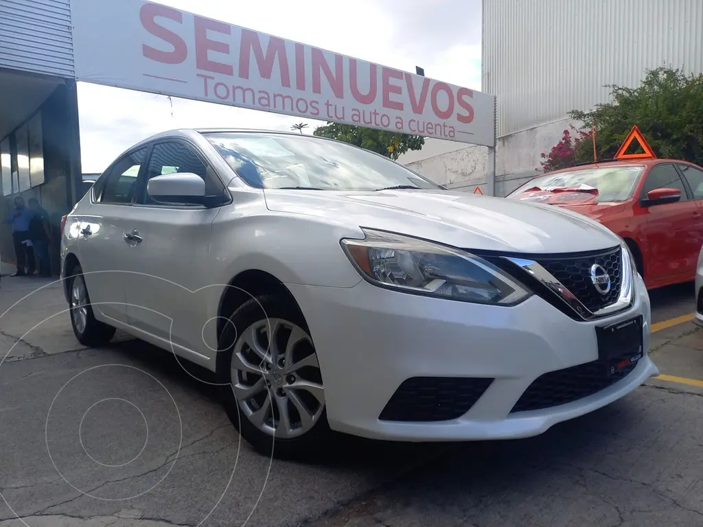 Nissan Sentra Sense usado (2019) color Blanco precio $249,800