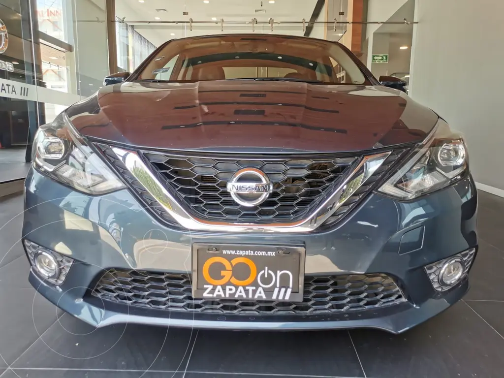 foto Nissan Sentra Exclusive NAVI Aut usado (2017) color Azul precio $315,000