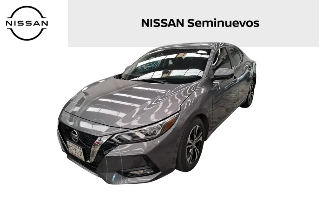 foto Nissan Sentra Advance Aut usado (2022) color Gris precio $308,000