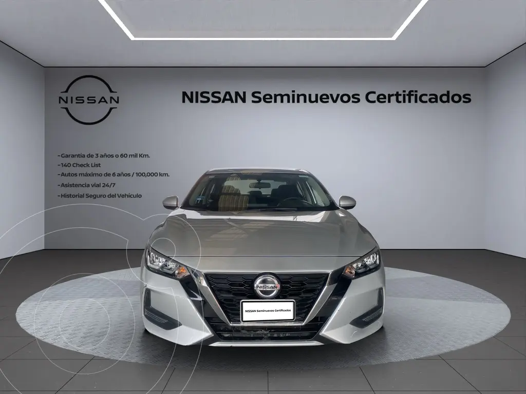foto Nissan Sentra Sense financiado en mensualidades enganche $114,508 mensualidades desde $5,465