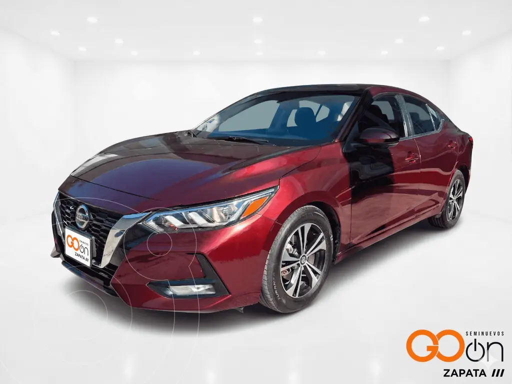 foto Nissan Sentra Advance usado (2023) color NIS ROJO MERLOT precio $339,000