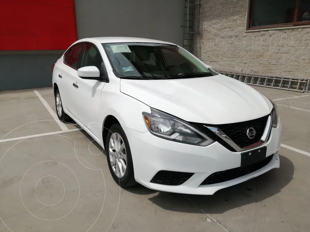 Nissan Sentra Sense usado (2019) color Blanco precio $269,900