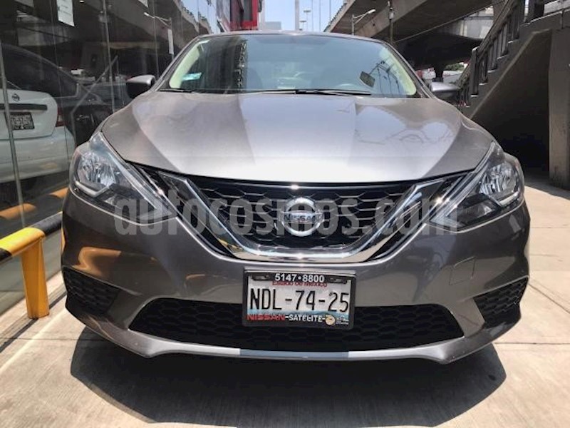 foto Nissan Sentra 4P SENSE AT A/AC. RA-16 usado (2018) color Gris precio $215,500