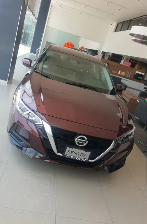 Nissan Sentra Sense nuevo color Rojo Merlot precio 401,900