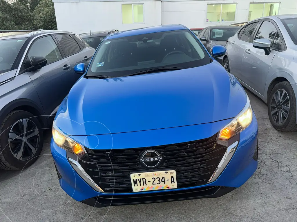 foto Nissan Sentra Sense usado (2024) color Azul precio $339,990