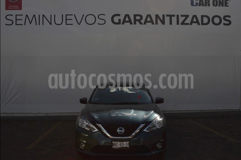foto Nissan Sentra Advance Aut usado (2017) color Azul precio $209,900